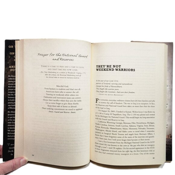 No Atheists in Foxholes: Prayers & Reflections from t Front by McLaughlin SIGNED - Picture 5 of 7